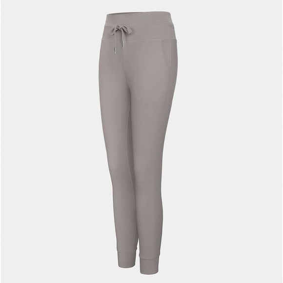 Halara Grey PETITE High Waisted Drawstring Cool Touch Joggers-UPF50+!! NEW!!🩶🩶 - Picture 10 of 16